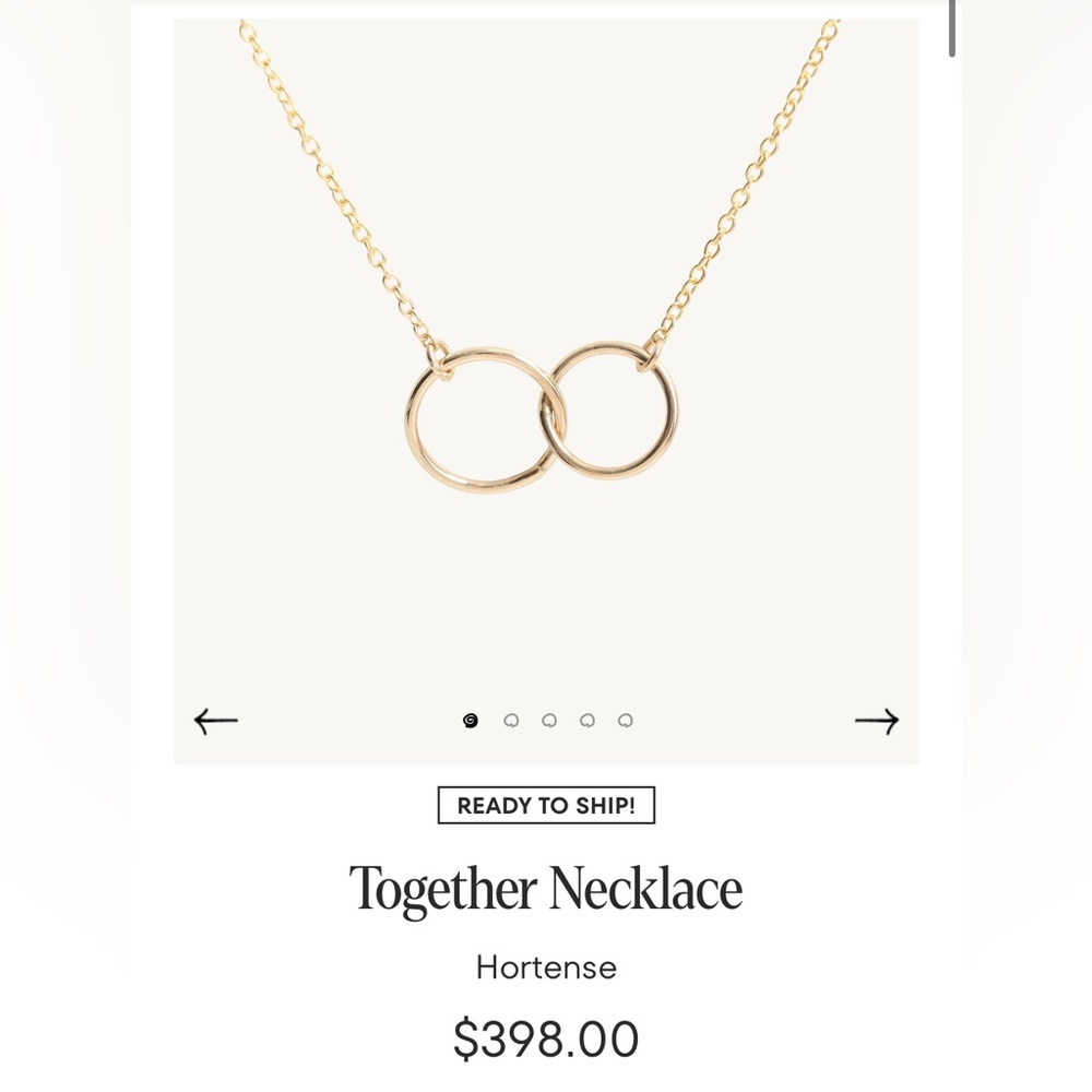 Together Necklace from Catbird
